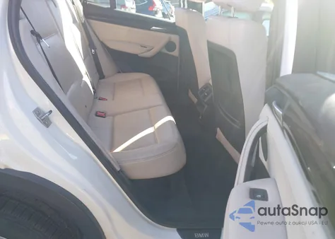 2013 BMW X3 xDrive28I из США, поврежденный, VIN 5UXWX9C58D0D01351